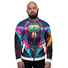 Load image into Gallery viewer, &quot;Neon Chimp&quot; - Unisex Bomber Jacket
