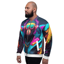 Load image into Gallery viewer, &quot;Neon Chimp&quot; - Unisex Bomber Jacket
