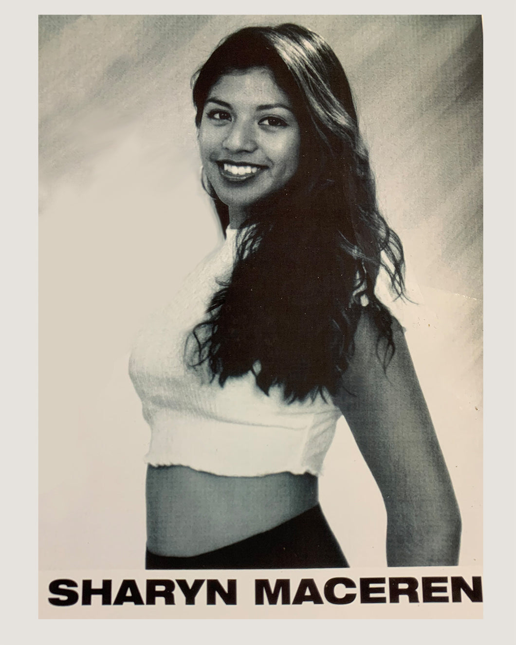 The 1st Sharyn Maceren 8x10 - #HardtoGet - Rare!