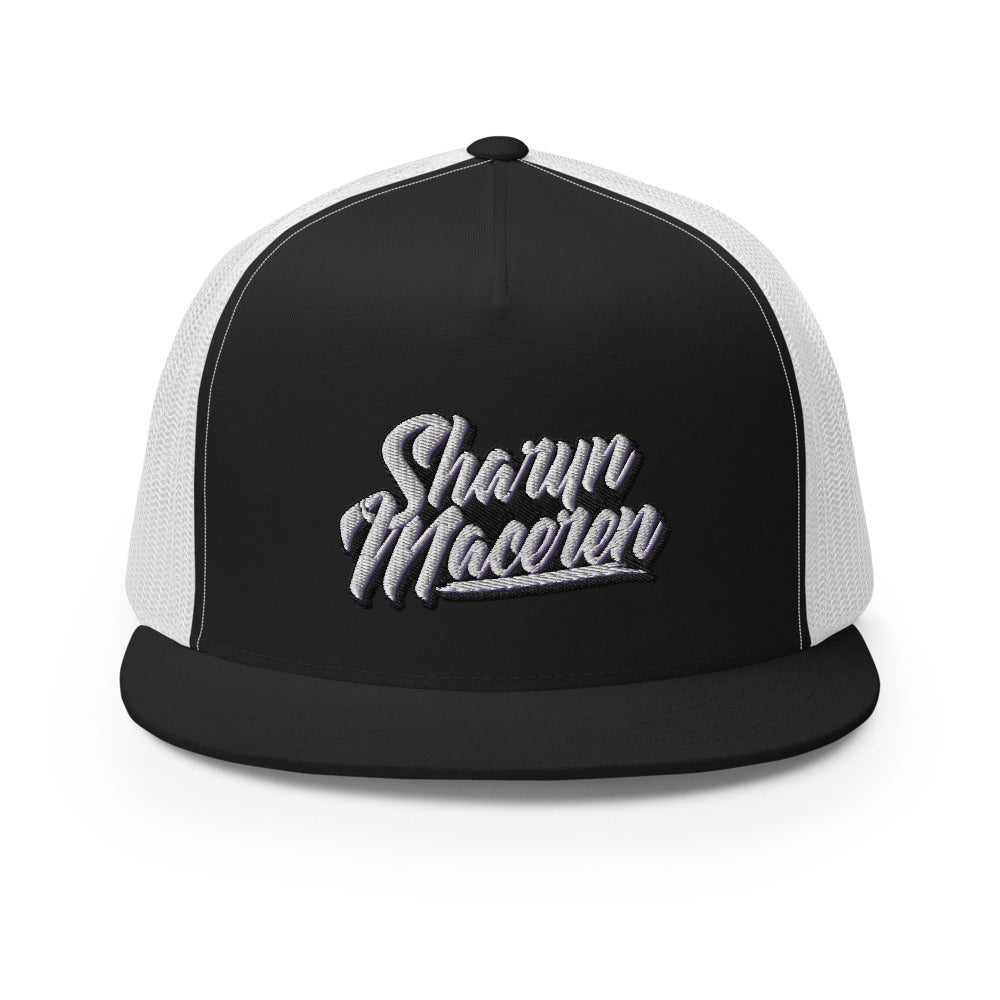 Sharyn Maceren - B&W Signature Logo (Trucker Cap)