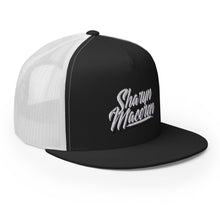 Load image into Gallery viewer, Sharyn Maceren - B&amp;W Signature Logo (Trucker Cap)
