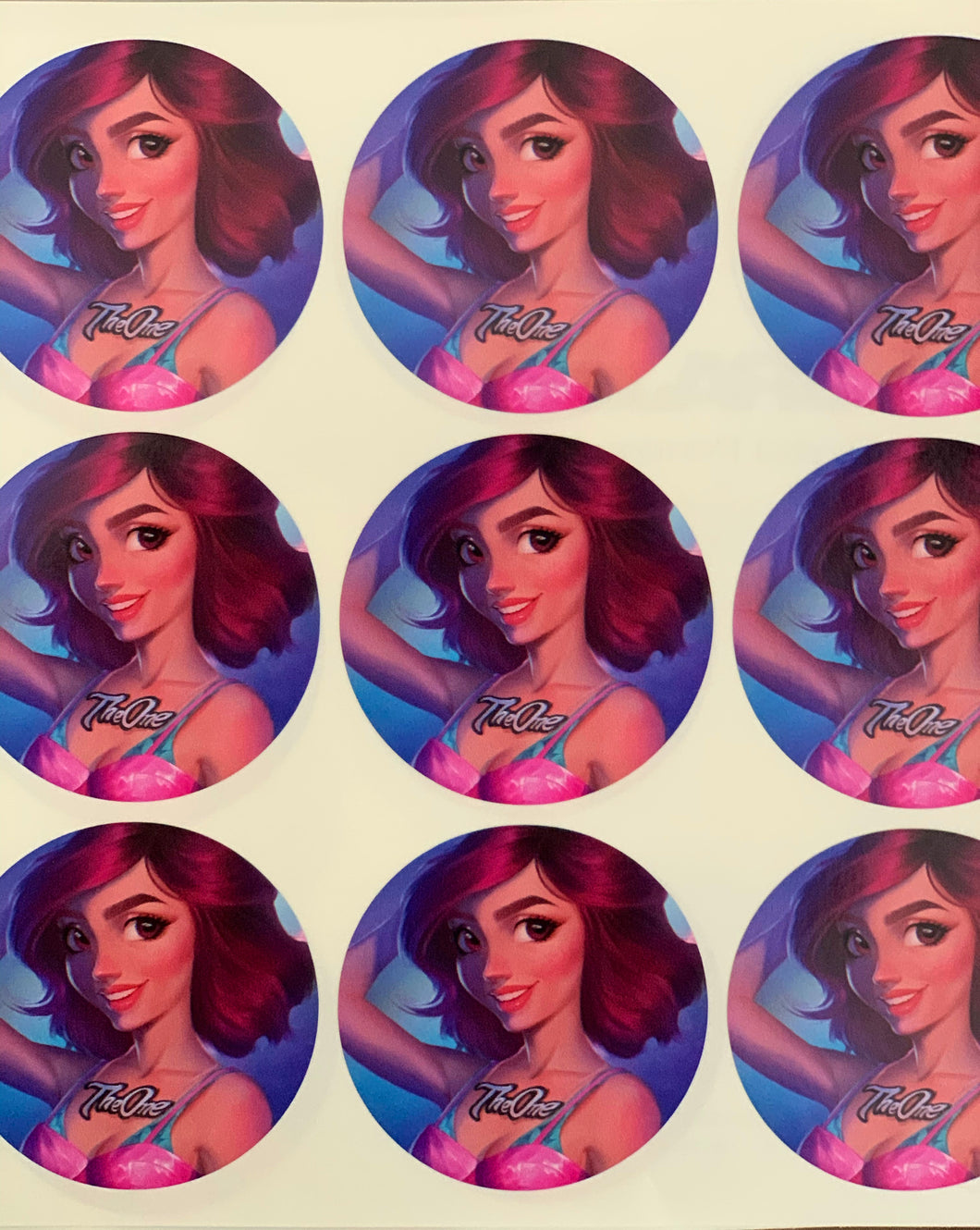 Sharyn Maceren - Official #Sharynland Sticker (Set of 9 Stickers)